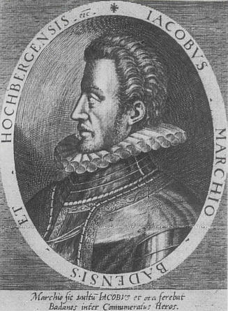 Der 2. Sohn vom bad. Markgrafen Karl II., Jakob III.