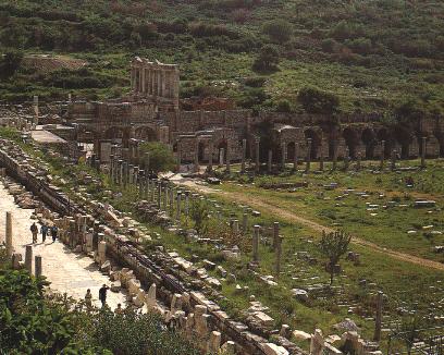 Generalansicht der Agora