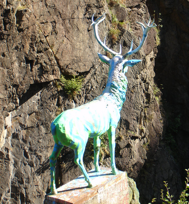  namque sacer nymphis Carthaea tenentibus arva ingens cervus erat 