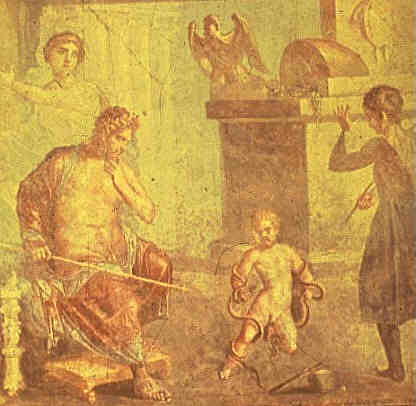 cunarum labor est angues superare mearum