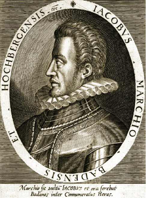 Der 2. Sohn vom bad. Markgrafen Karl II., Jakob III.