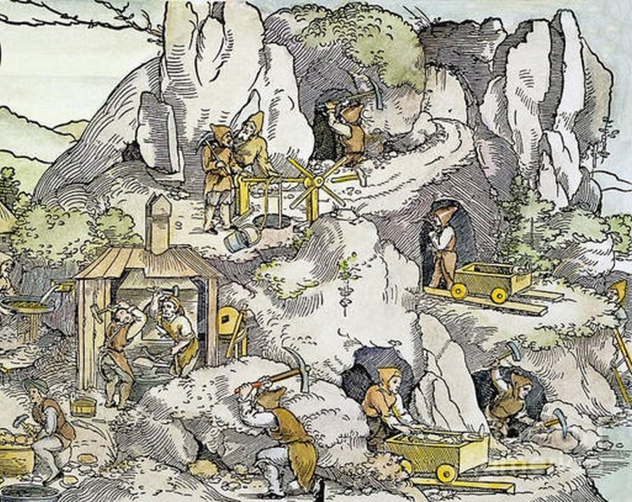 itum est in viscera terrae