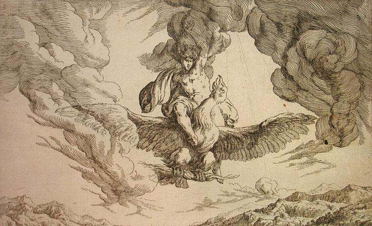 percusso mendacibus aere pennis abripit Iliaden