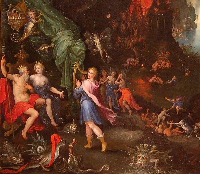  o positi sub terra numina mundi!