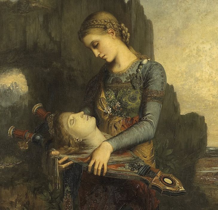 dryades passosque habuere capillos.