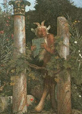 Pan modulatur harundine carmen. 