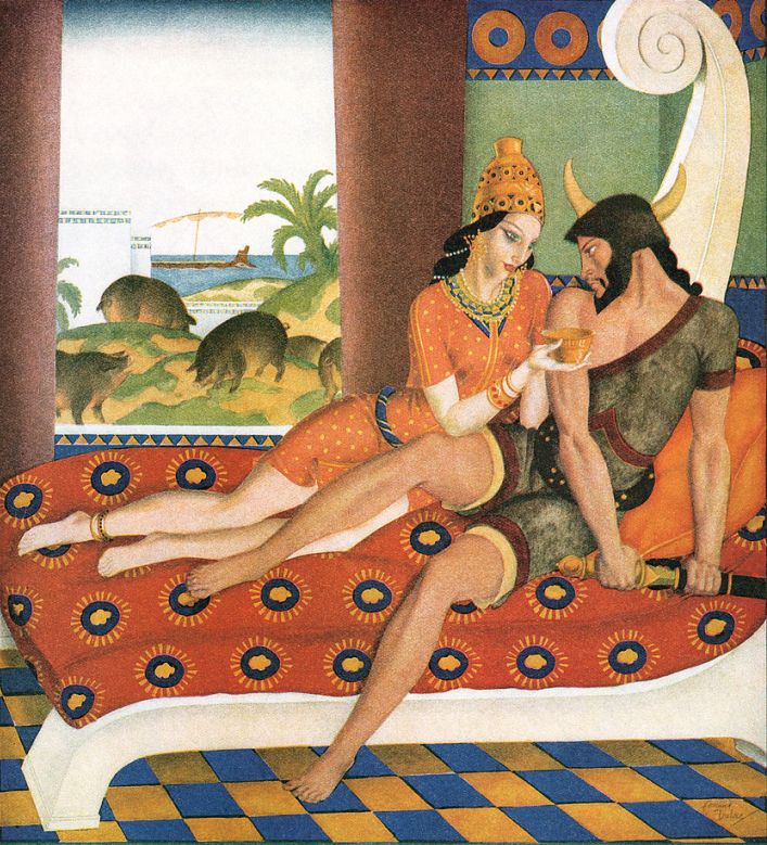 cum duce namque meo Circe dum sola moratur. 