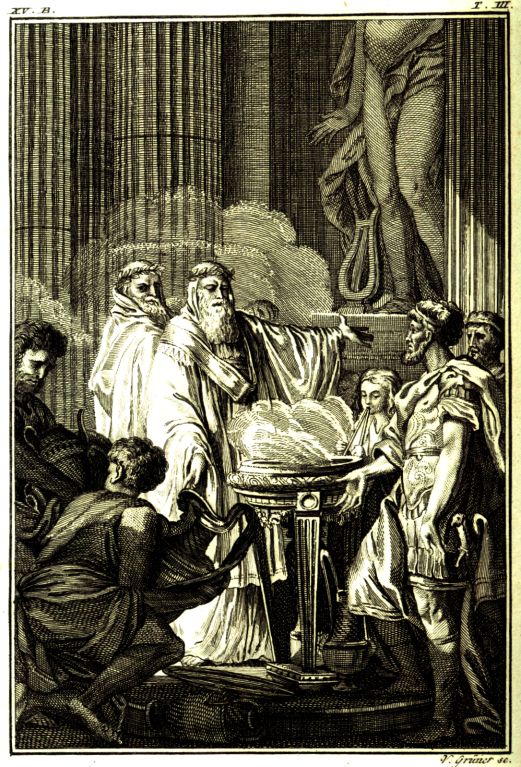  orbis humum Delphos adeunt  