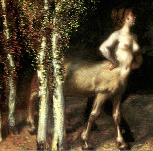 ecce venit rutilis capillis.