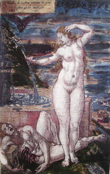  oculos a morte gravatos Pyramus erexit.
