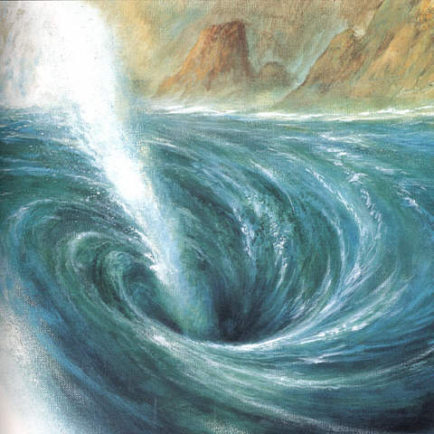 Charybdis nunc sorbere fretum, nunc reddere 