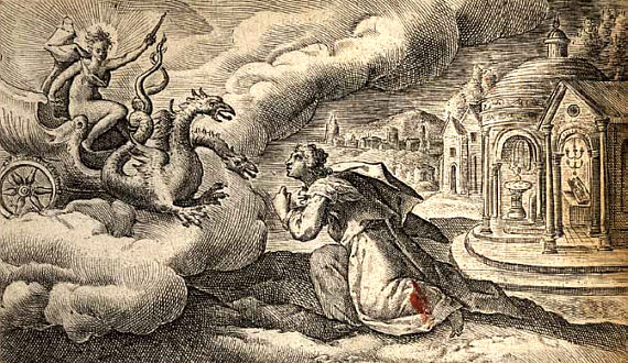  aderat demissus ab aethere currus.