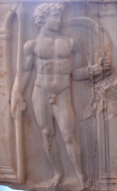 ut vidit iuvenem, specie praesentis inarsit. 