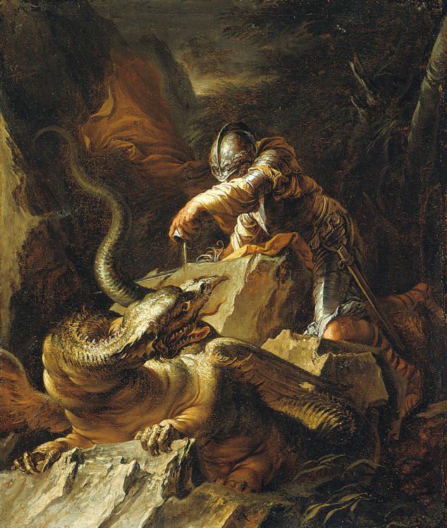 dentibus horrendus custos erat 