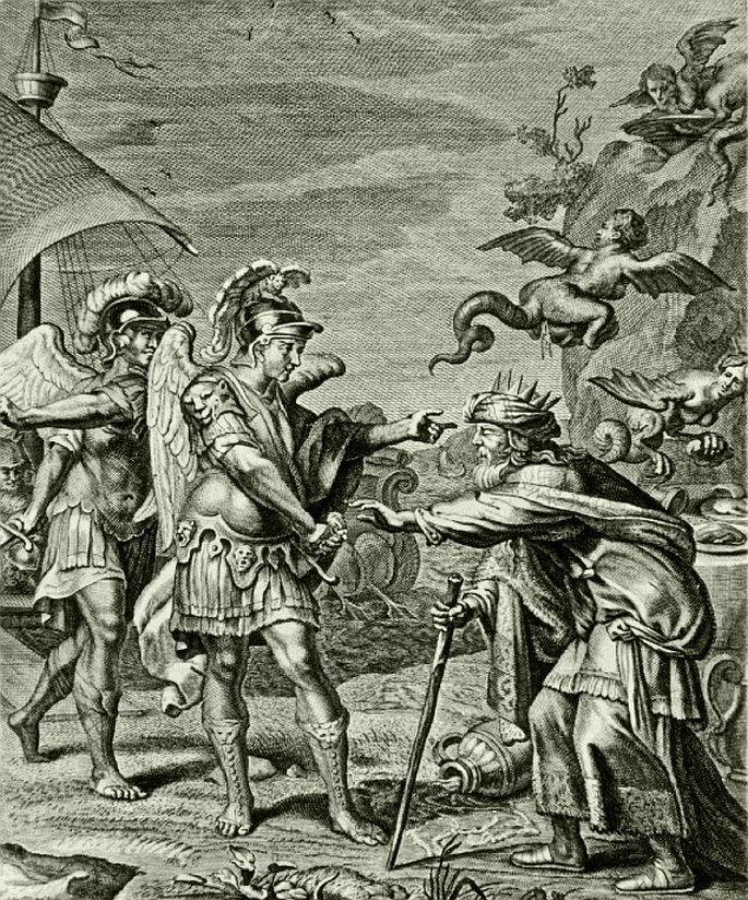 trahens inopem sub nocte senectam 