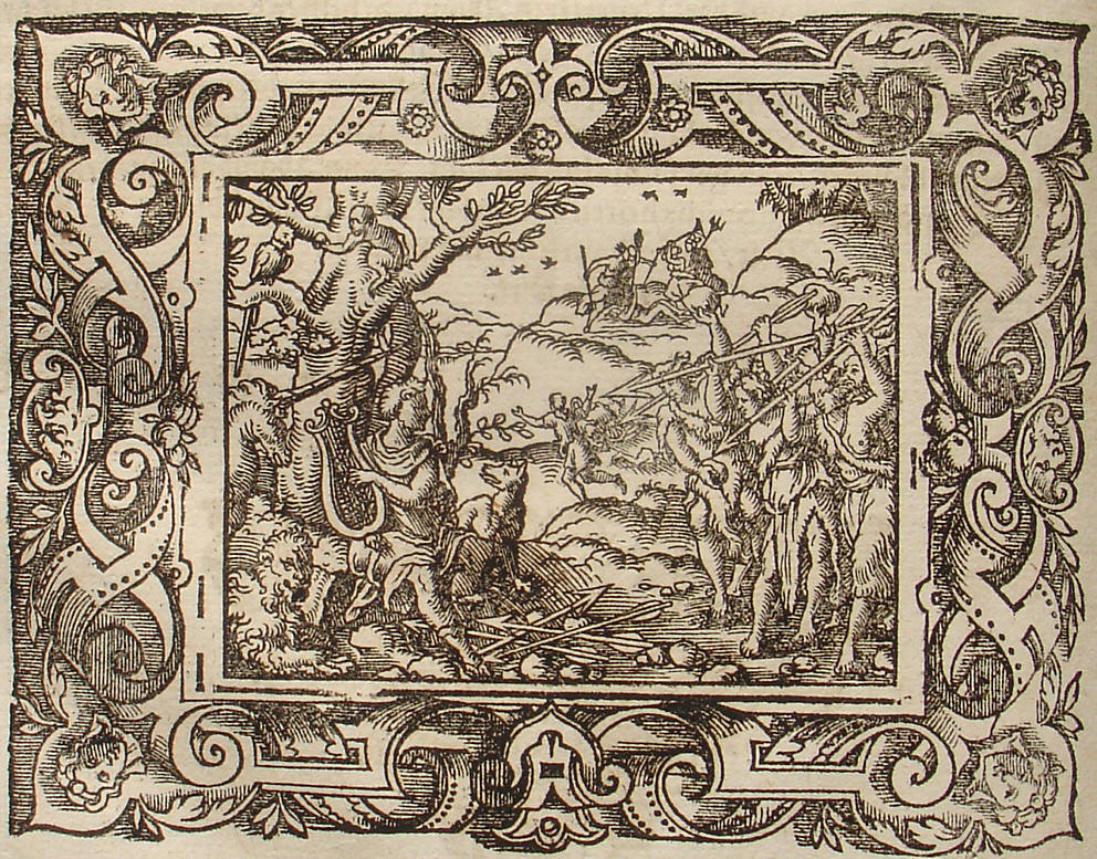 Ovid: Virgil Solis, Edition 1581, imago XI.,1; Repro: Hans-Jrgen Gnther