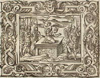 Ovidius: Virgil Solis, XIII.6: Polyxena interficitur.