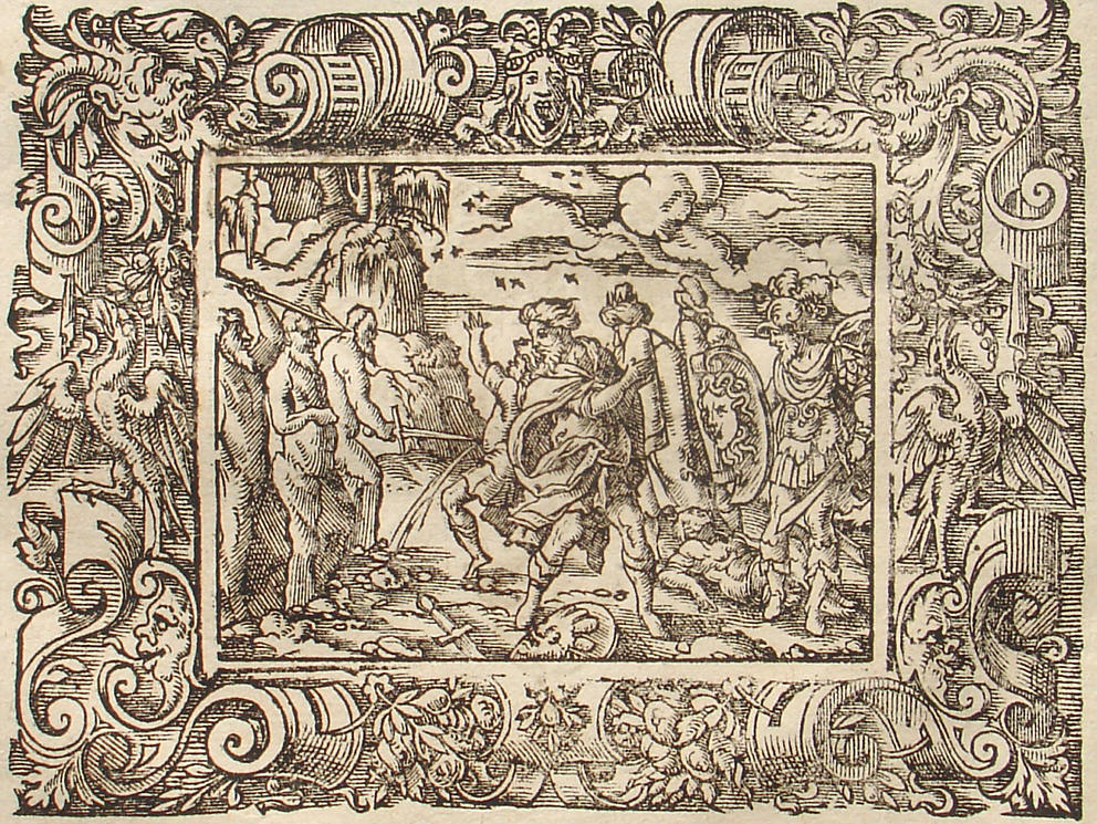 Ovid: Virgil Solis, Edition 1581, imago V.,1; Repro: Hans-J�rgen G�nther
