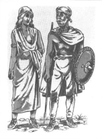 germanisches Ehepaar