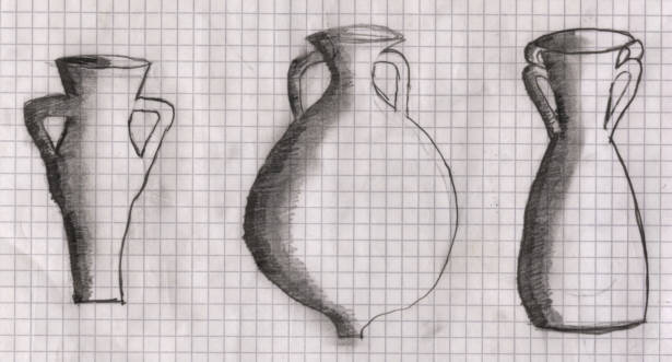 gezeichnet von: Christine Ernst, 14 Jahre, Juni 2003 