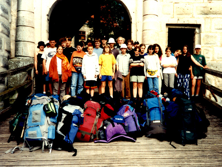 8b des Goethe Gymnasiums Emmendingen, 1998